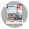 Light Grey Suede Mat Board for 28x36 Frames - Fits 26x34 Photos